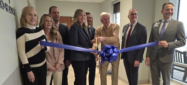 st Luke's Center for Hope and Healing ribbon cutting