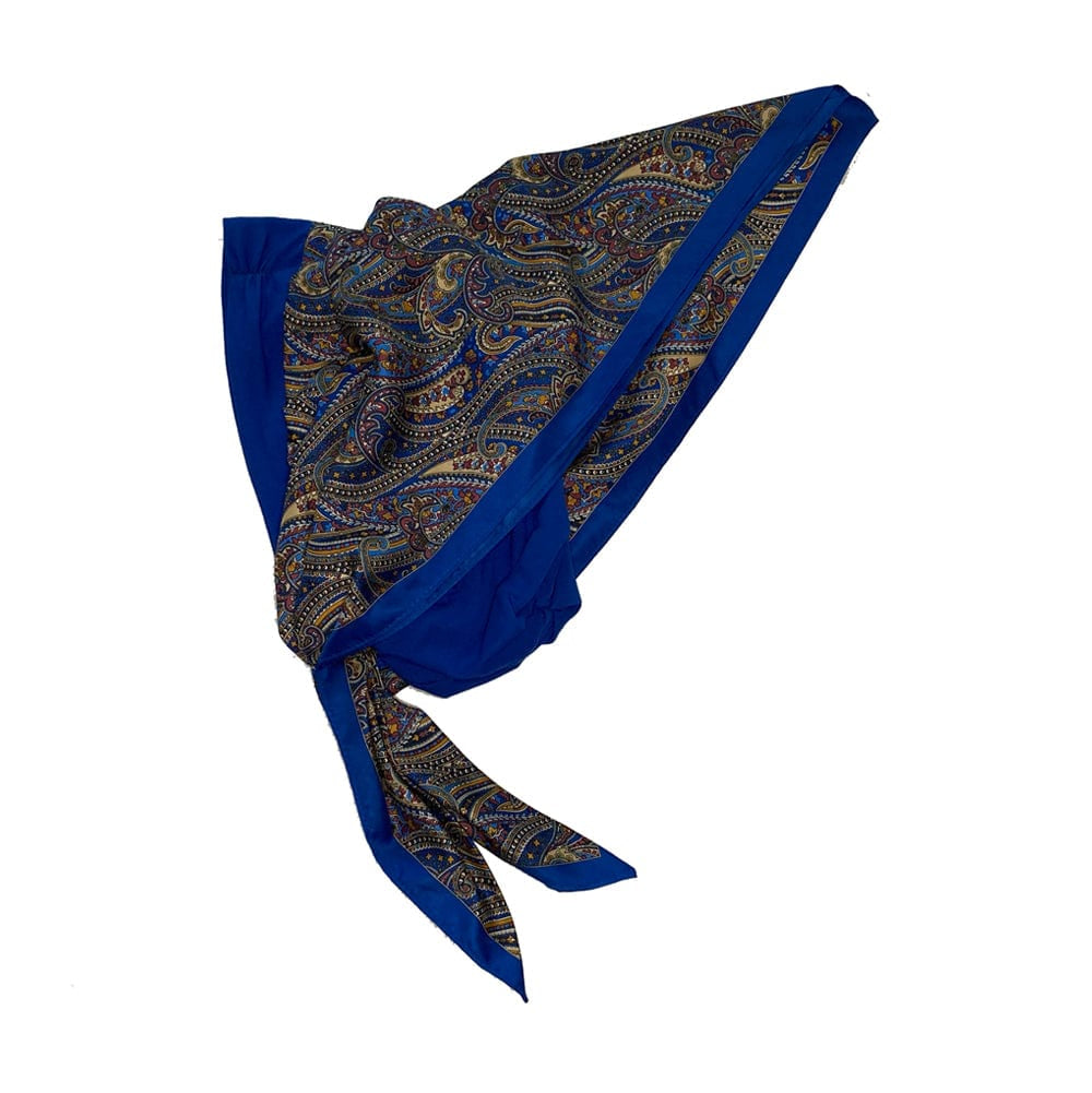 retro inspired head covering for cancer treatment hair loss